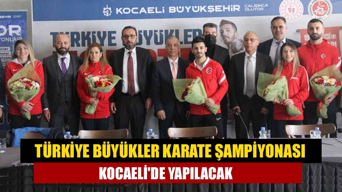 Kocaeli'de 3-6 Şubat tarihleri arasında düzenlenecek Türkiye Büyükler Karate Şampiyonası
