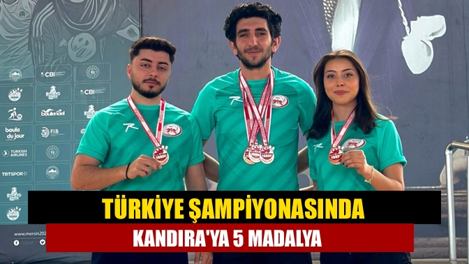Erkekler Basamak kategorisinde Türkiye 3.sü sporcumuz Ali Asker Recep Kandira