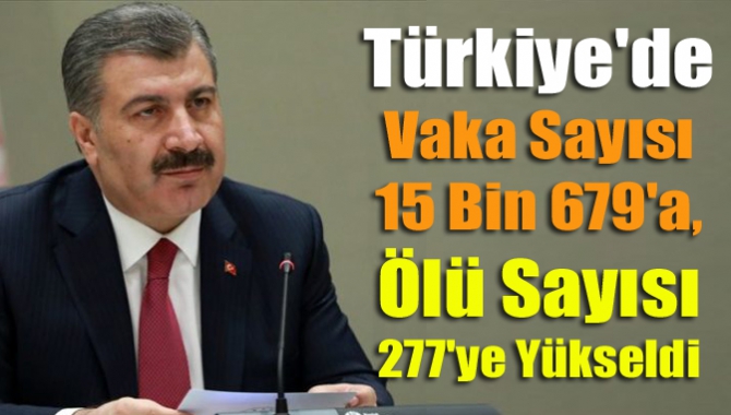 Sağlık Bakanı Fahrettin Koca 63 kişinin daha yaşamını yitirdiğini, 1