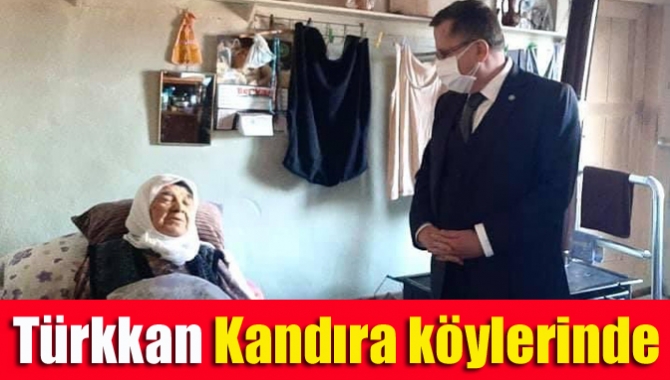 İYİ Parti Kocaeli Milletvekili Lütfü Türkkan Kandıra'daki köyleri ziyaret ederek