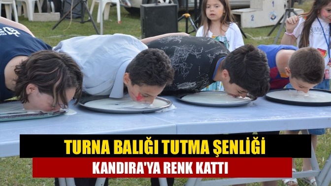 Kandıra'da bu yıl 15'incisi gerçekleştiren Turna ve Tatlısu Levreği Şenliği,