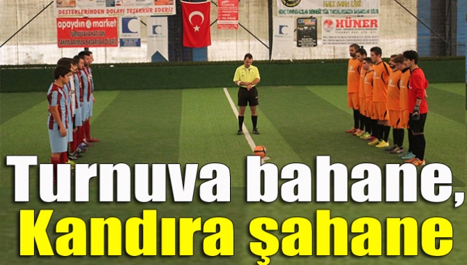 Genç Kandıralılar Halı Saha Ligi başladı… 3 ay sürecek turnuvada