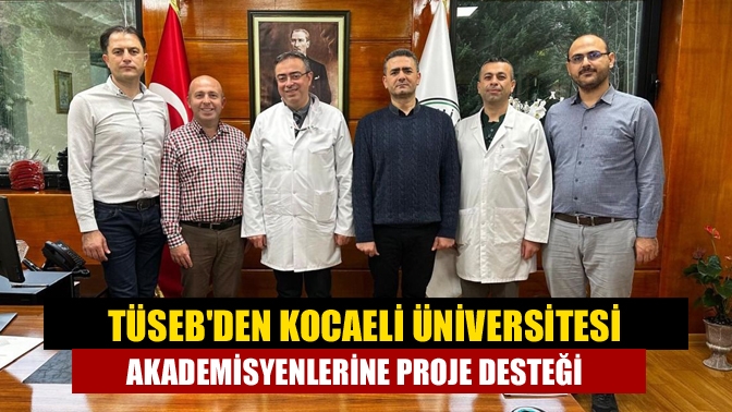 Kocaeli Üniversitesi Akademisyenlerinin; Türkiye Sağlık Enstitüleri Başkanlığının (TÜSEB) Araştırma Geliştirme
