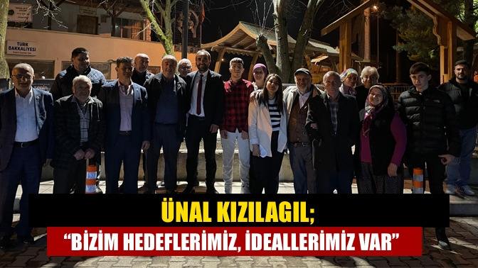 Saadet Partisi Kandıra belediye başkan adayı Ünal Kızılagıl, hemşehrilerini ziyaret