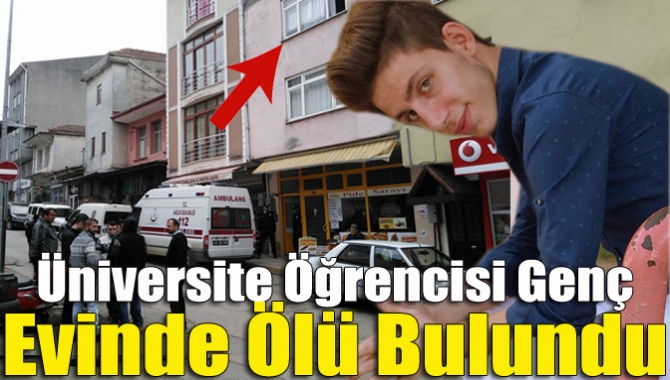 Kandıra Meslek Yüksek Okulu'nda eğitim gören bir öğrenci, kaldığı evde