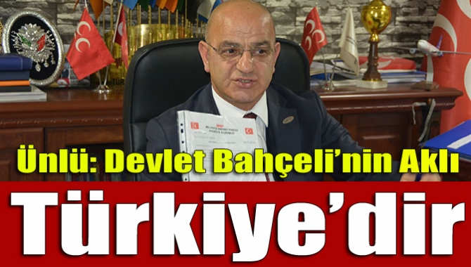 MHP İl Başkanı Aydın Ünlü haftalık olağan basın toplantısında MHP