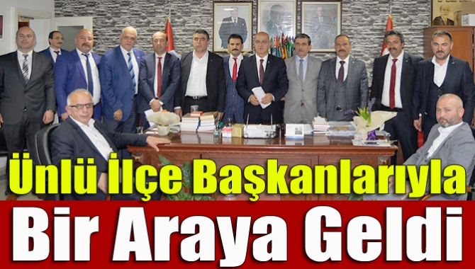 MHP İl Başkanı Aydın Ünlü, partisinin genel merkezi tarafından gönderilen