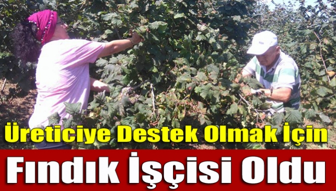CHP Kandıra İlçe Başkanı Gülay Vurmaz Eyisabuncular, fındık üreticisinin düşük