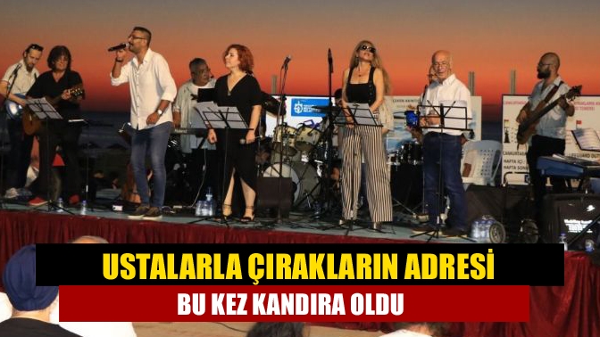 Büyükşehir’in ustalarla çırakları buluşturan Usta Çı-Rock grubu, bu kez Kandıra