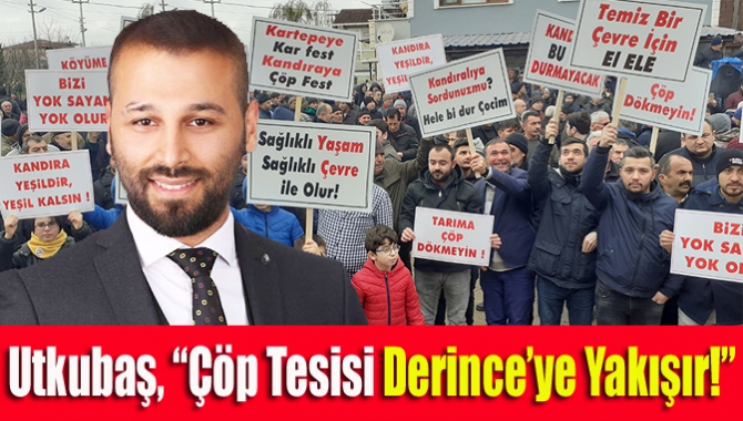 CHP milletvekilli adayı olan CHP’li Orkun Utkubaş, Derince’de olan her
