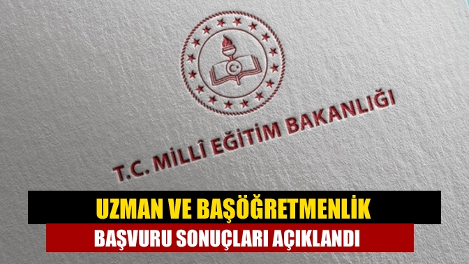 Uzman öğretmenlik eğitimleri 18 Temmuz-5 Eylül, başöğretmenlik eğitimleri ise 18