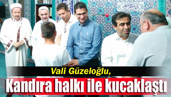 Kocaeli Valisi Hasan Basri Güzeloğlu, iftar sonrası Kandıra’yı ziyaret ederek