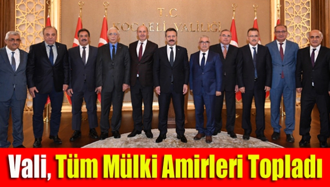 Kamu hizmetlerinin en iyi şekilde getirilmesini isteyen Vali Hüseyin Aksoy,