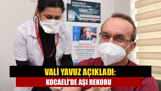 Vali Seddar Yavuz, sosyal medya hesabından Kocaeli'de bir günde yapılan