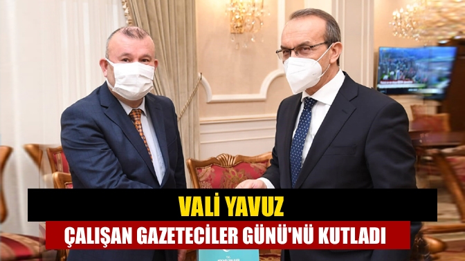 Kocaeli Valisi Seddar Yavuz, 10 Ocak Çalışan Gazeteciler Günü dolayısıyla