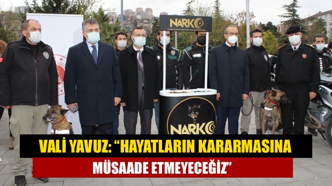 Kocaeli Valisi Seddar Yavuz Bağımlılıkla Mücadele kapsamında bugün Anıtpark’ta bulunan
