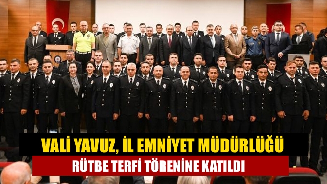 Kocaeli İl Emniyet Müdürlüğünde görev yapan ve bir üst rütbeye