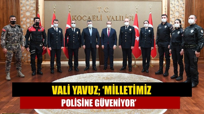 Türk Polis Teşkilatı'nın 176. Kuruluş yıldönümü münasebetiyle İl Emniyet Müdürü