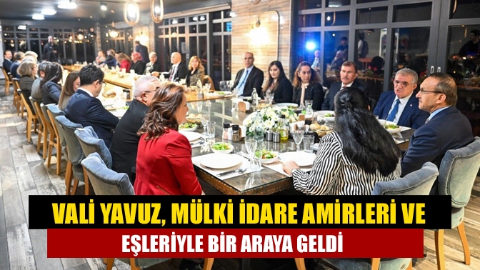 Mülki idare amirleri ve eşleri, "10 Ocak İdareciler Günü" nedeniyle