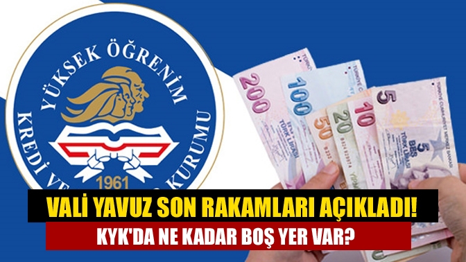 Kocaeli Valisi Seddar Yavuz, KTK Yurtları yatak kapasitesi ve son