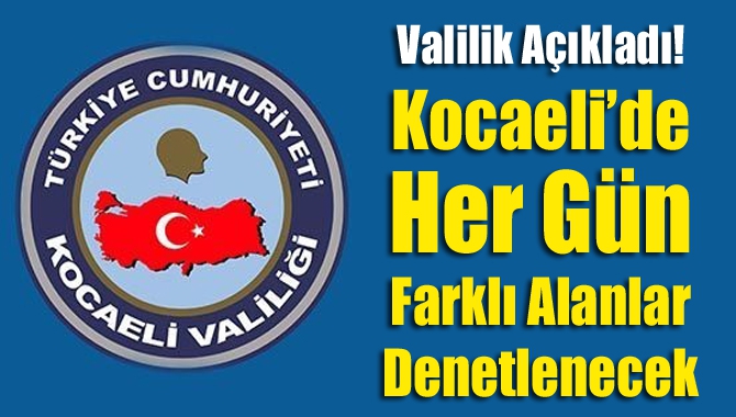 Kocaeli İl Umumi Hıfzıssıhha Kurulu tarafından alınan karara göre 10