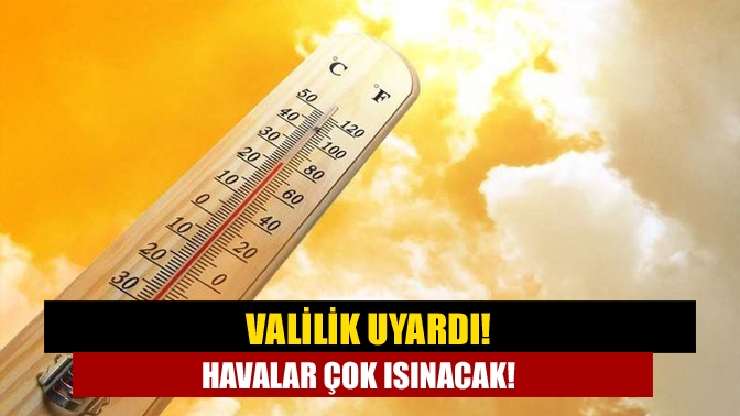 Meteoroloji Genel Müdürlüğü'nden alınan bilgiye göre hava sıcaklıkları önümüzdeki günlerde
