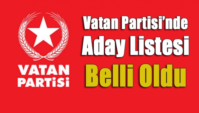 Vatan Partisi’nde Kocaeli milletvekili adayları belirlendi.