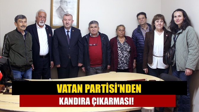 Vatan Partisi Kocaeli Milletvekili adayları seçim çalışmaları kapsamında Kandıra’da vatandaşlarla