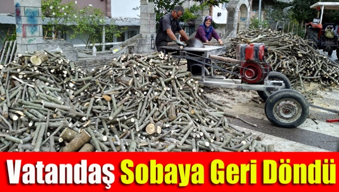 Kandıra halkının büyük bir kısmı doğalgaz ile ısınmasına rağmen hala