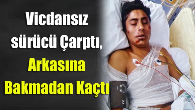 Kandıra'da plakası ve sürücüsü öğrenilemeyen bir aracın çarptığı motosikletteki iki