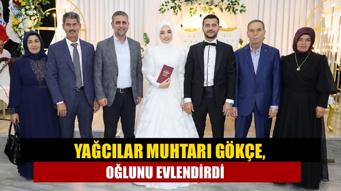 Kandıra’nın tanınan ve sevilen Yağcılar Mahalle Muhtarı Şerafettin Gökçe'nin oğlu