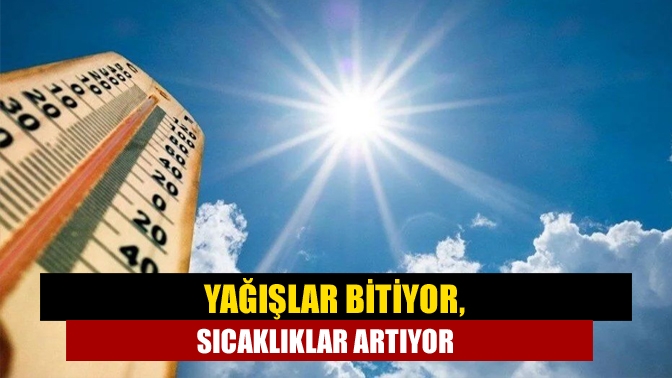 Yurdun batı kesimlerinden başlayarak ülke genelinde sıcaklıklar mevsim normalleri üzerine