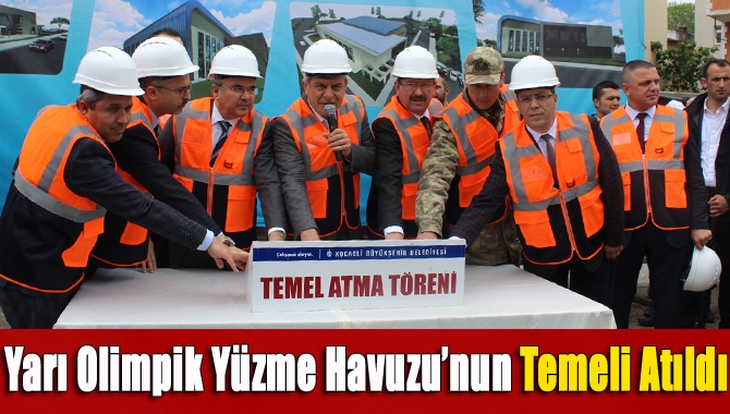 Kocaeli Büyükşehir Belediyesi tarafından Kandıra’da yapılan Yarı Olimpik Yüzme Havuzu’nun