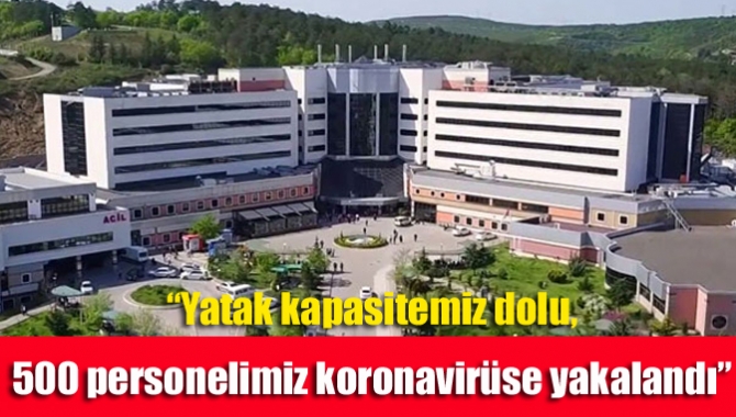 Kocaeli Üniversitesi Tıp Fakültesi Başhekimi Prof. Dr. Zafer Cantürk, yatak