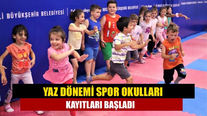 Kocaeli Büyükşehir Belediyesi ücretsiz Spor Okulları’nda faydalı ve eğlenceli aktivitelerle