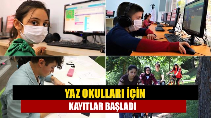 Kocaeli Büyükşehir Belediyesi Akademi Lise ve Bilgievleri’nde yaz okulu kayıtları