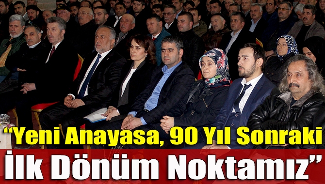 Referandum sürecini değerlendiren AK Parti Kandıra İlçe Başkanı Yunus Özder,