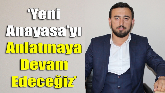 AK Parti Kandıra İlçe Gençlik Kolları Başkanı Murat Ölmez, “Seçim