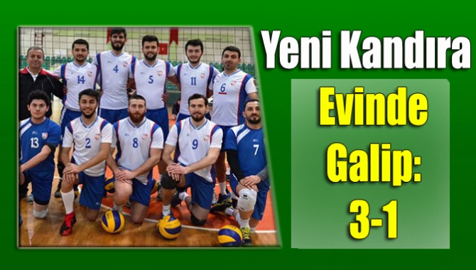 Erkekler Voleybol 3. Lig 2. Grup temsilcimiz Yeni Kandıraspor Ankara