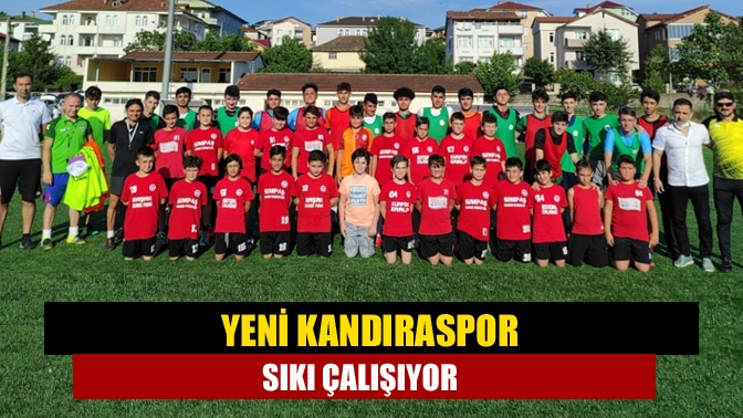 Pandemi sebebiyle çalışmalarına 1 yıl ara veren Yeni Kandıraspor hayatın