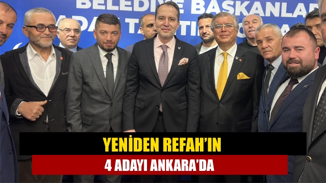 31 Mart Yerel Seçimleri’nin sonuçlarını değerlendirecek olan Yeniden Refah Partisi