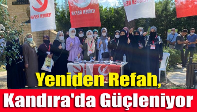 Yeniden Refah Partisi Kandıra ilçe kadın kolları başkanlığına atanan Reyhan