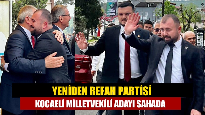 Kocaeli milletvekili adayı Levent Gödek, seçim çalışmaları kapsamında Kandıra merkez