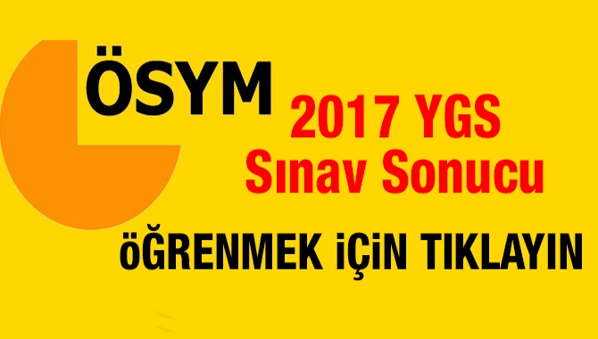 Yükseköğretime Geçiş Sınavı (YGS) sonuçları için bekleyiş sona erdi. 12