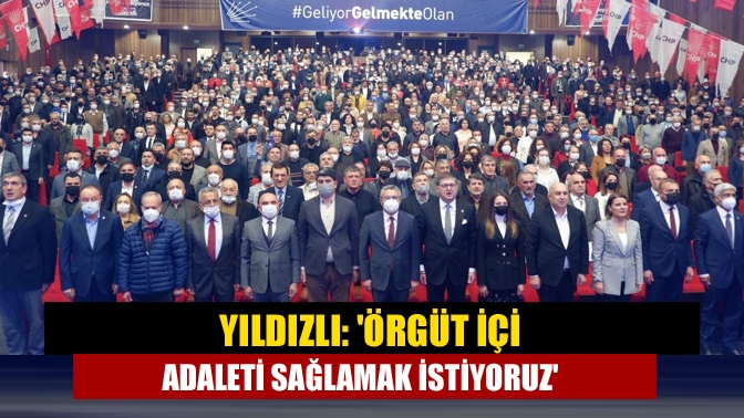 CHP İl Danışma Kurulu Toplantısı, Kocaeli Kongre Merkezi’nde gerçekleşti. Açılış