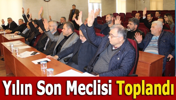 Kandıra Belediyesi’nde yılın son meclisi toplandı ve 4 gündem karara