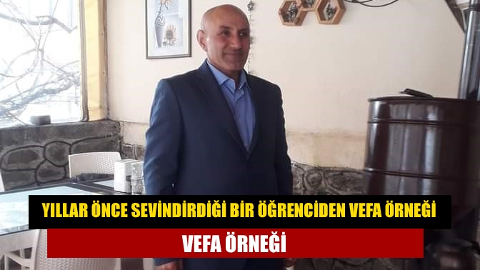 Kandıra’nın tanınan ve sevilen isimlerinden Mehmet Ateş, yıllar önce sevindirdiği