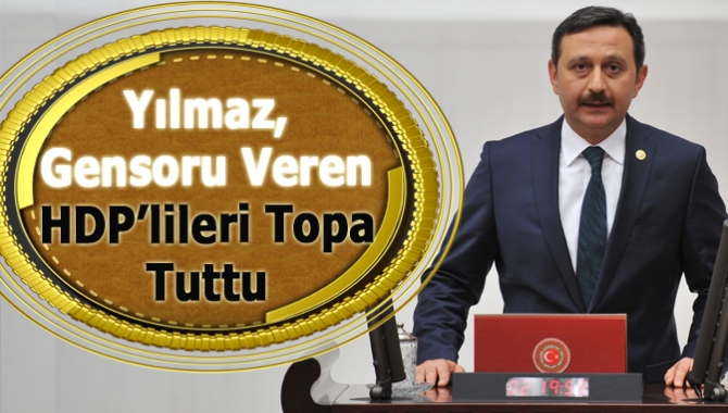 AK Parti Kocaeli Milletvekili Mehmet Akif Yılmaz, Meclis Genel Kurulu’nda