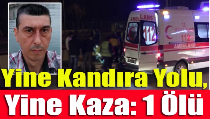 İzmit Kandıra yolu Çayırköy mevkisinde iki otomobilin çarpışması sonucu meydana