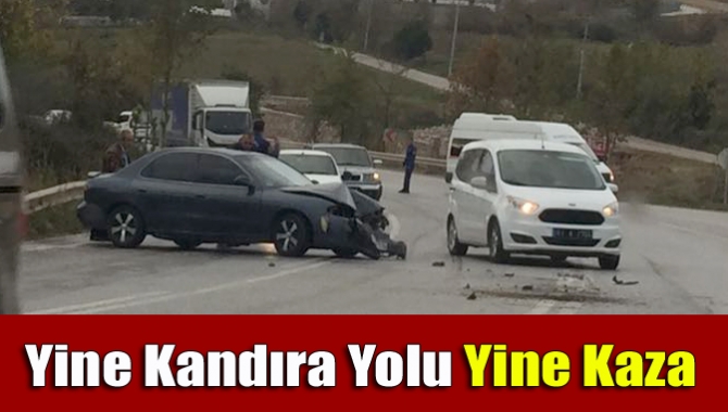 İzmit-Kandıra yolu Çayırköy mevkiinde meydana gelen kaza yürekleri ağza getirdi.